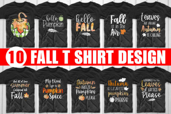 Fall T Shirt Design SVG Bundle 3