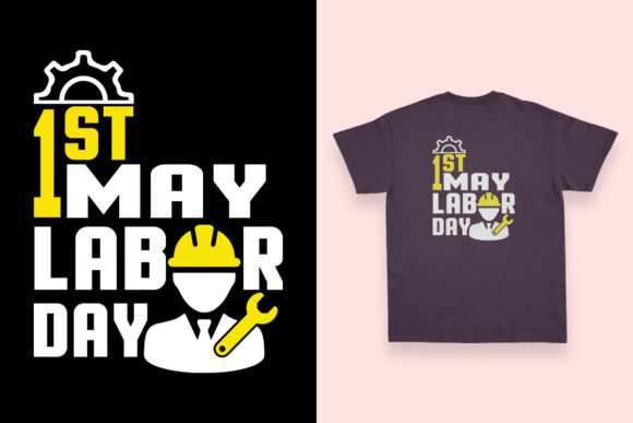 Labor Day T-shirt Design for 1st May