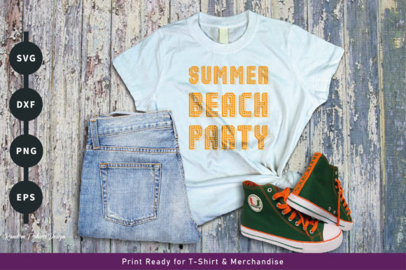 Summer Beach Party Christmas T-Shirts Graphics