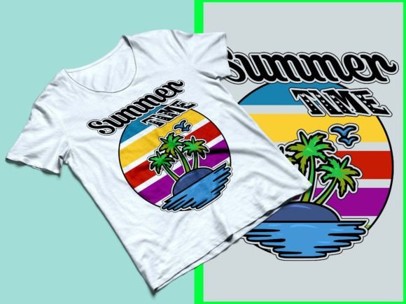 Summer Party T-shirt Graphics & Illustrations