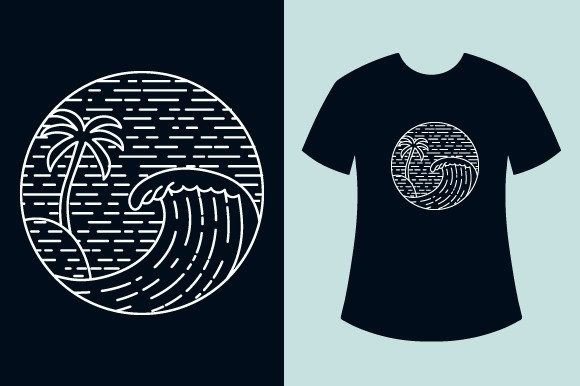 Summer T-Shirt Design: Graphics and Illustrations
