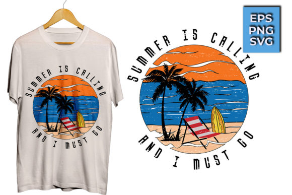 Summer T-Shirt Design: Graphics for Branding