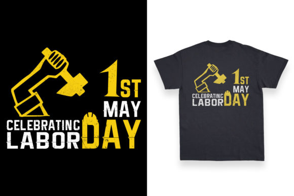 T-Shirt Design on Labor Day: Graphics & Print Templates